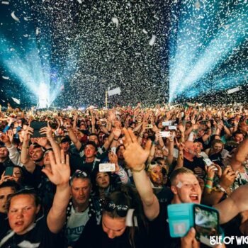 Crowd at Isle of Wight festival 2019