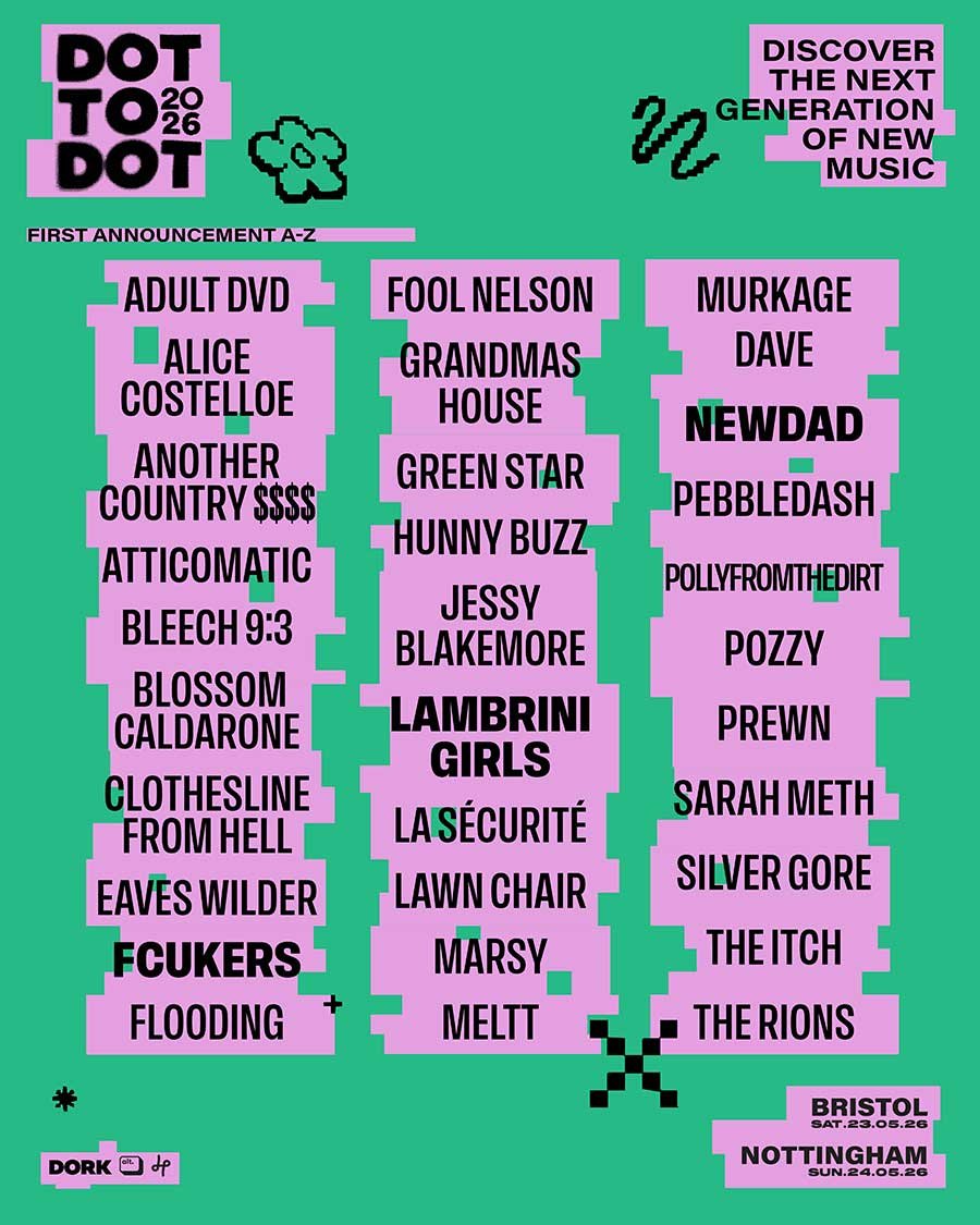 UK Dot to Dot 2026 phase 1 poster