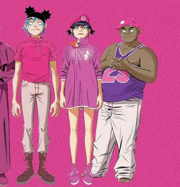 Gorillaz - animated band
