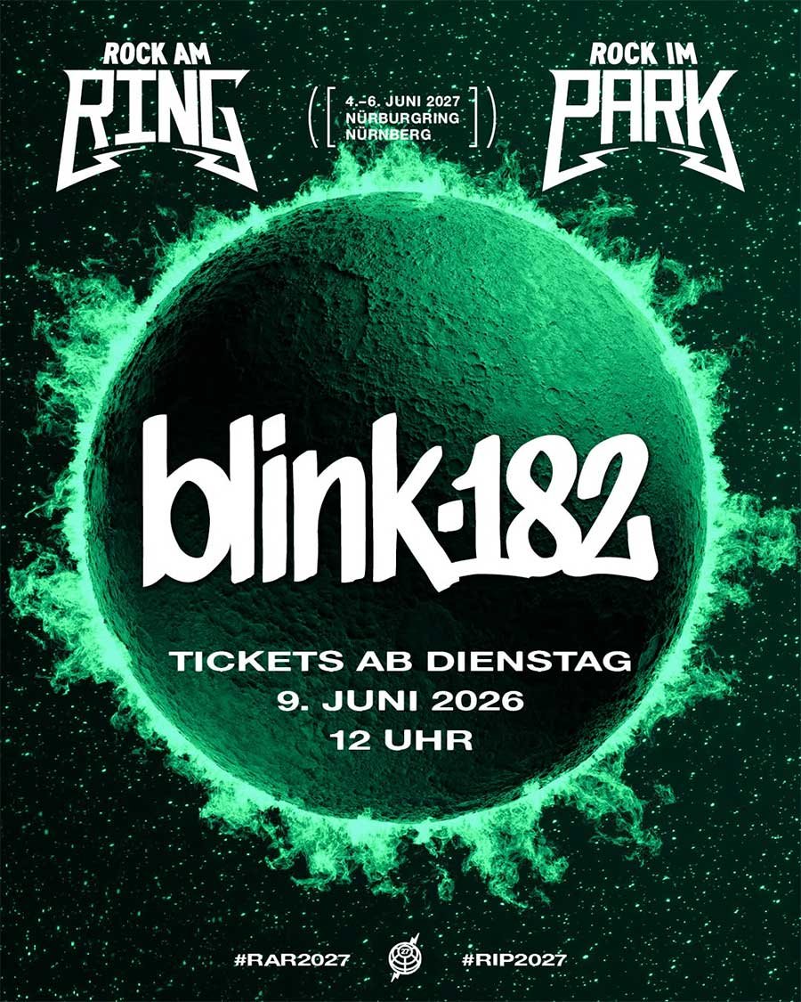 rock am ring rock im park 2027 blink 182 poster