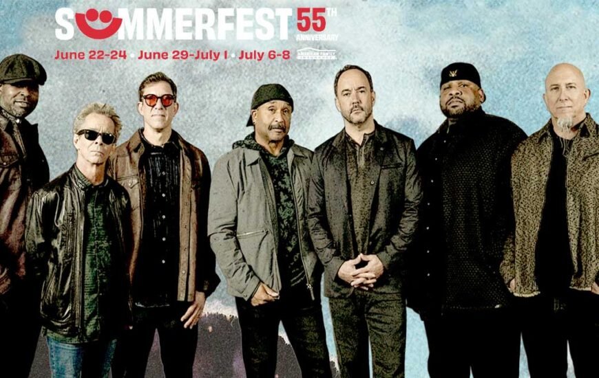 Dave Matthews Band play Summerfest Wisconsin 2023 news