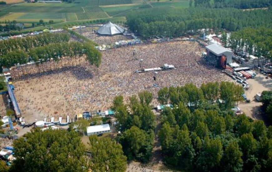 Werchter Festivalpark Belgium venue