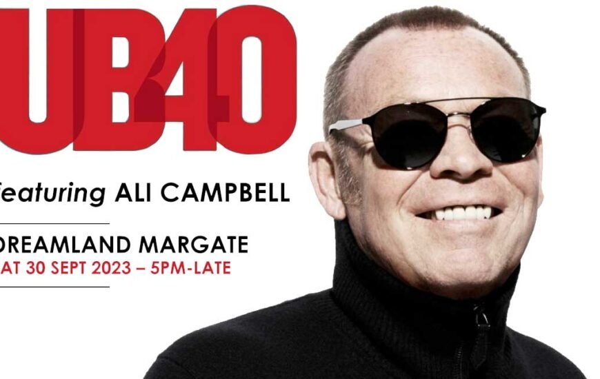 UB40 featuring Ali Campbell play Margate Summer Series UK 2023 news