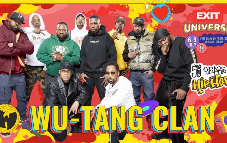 Wu-Tang Clan plays EXIT Festival Serbia 2023 news