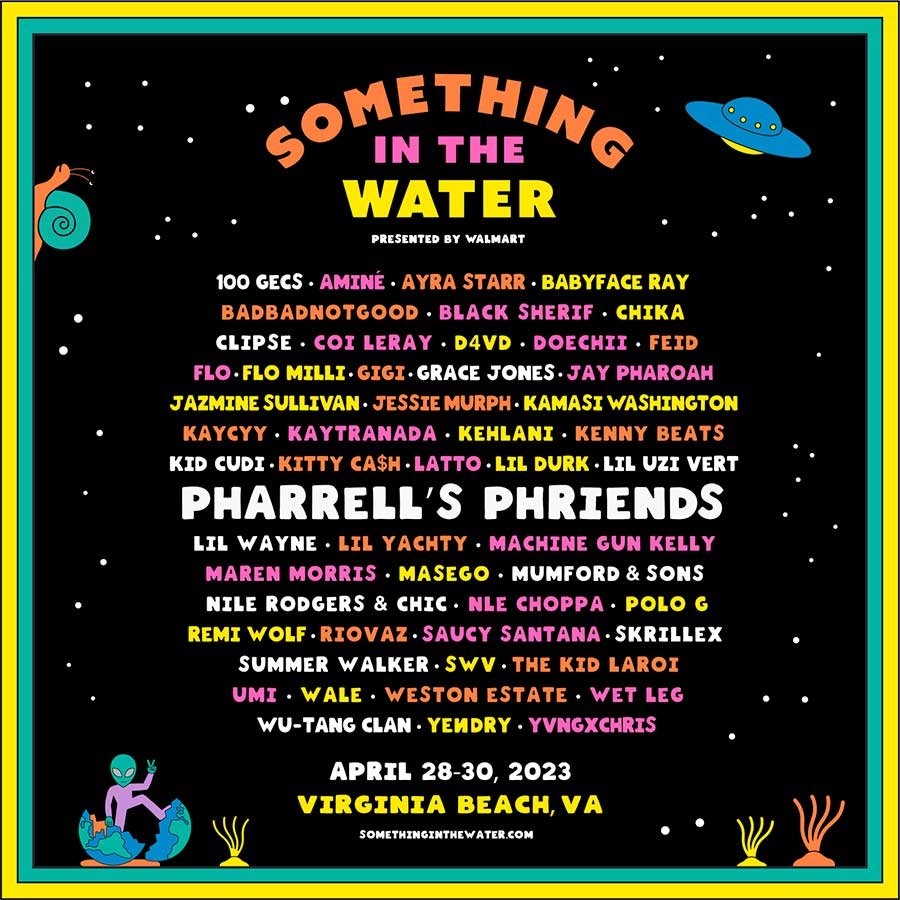 Something in the Water USA 2023 poster