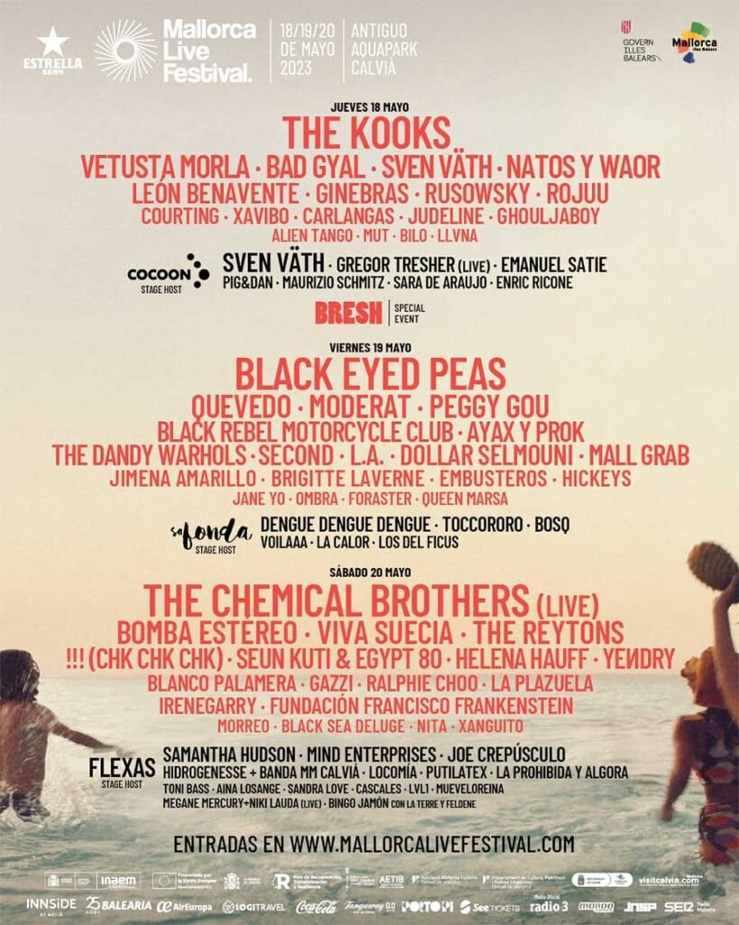 Mallorca Live Festival Spain 2023 poster