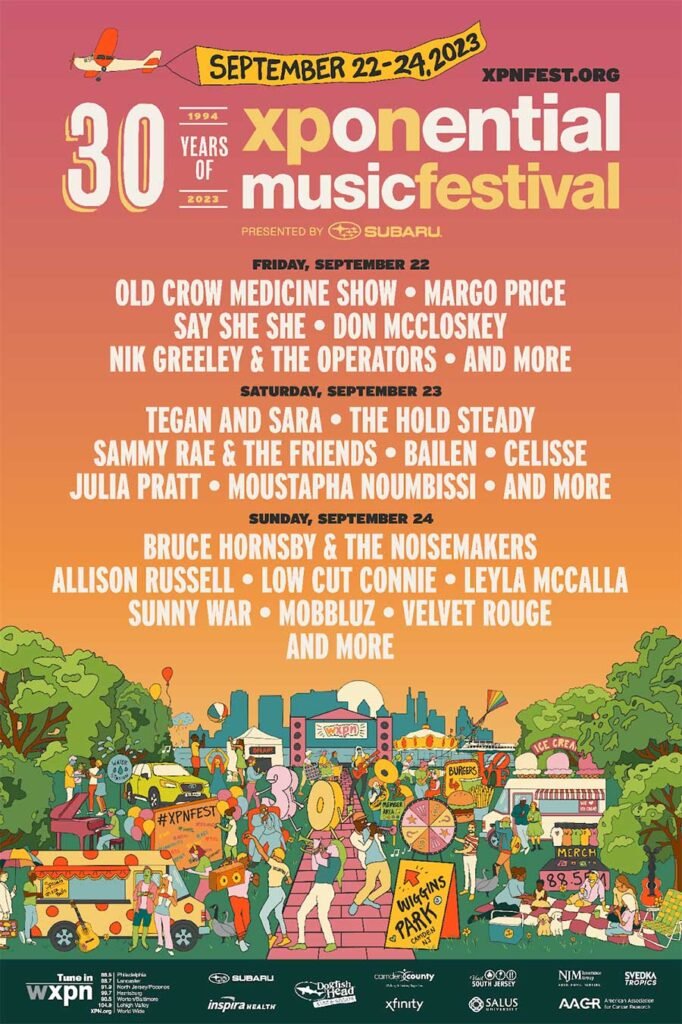 XPoNential Music Festival USA 2023 poster