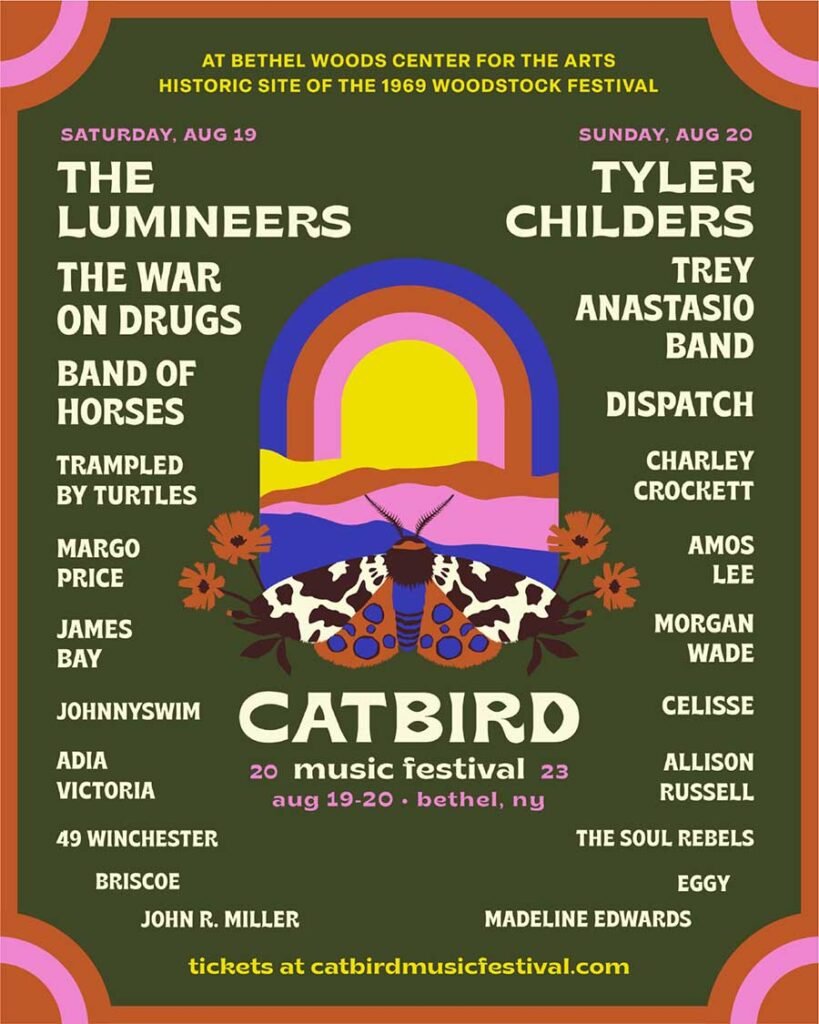Catbird Music Festival USA 2023 poster