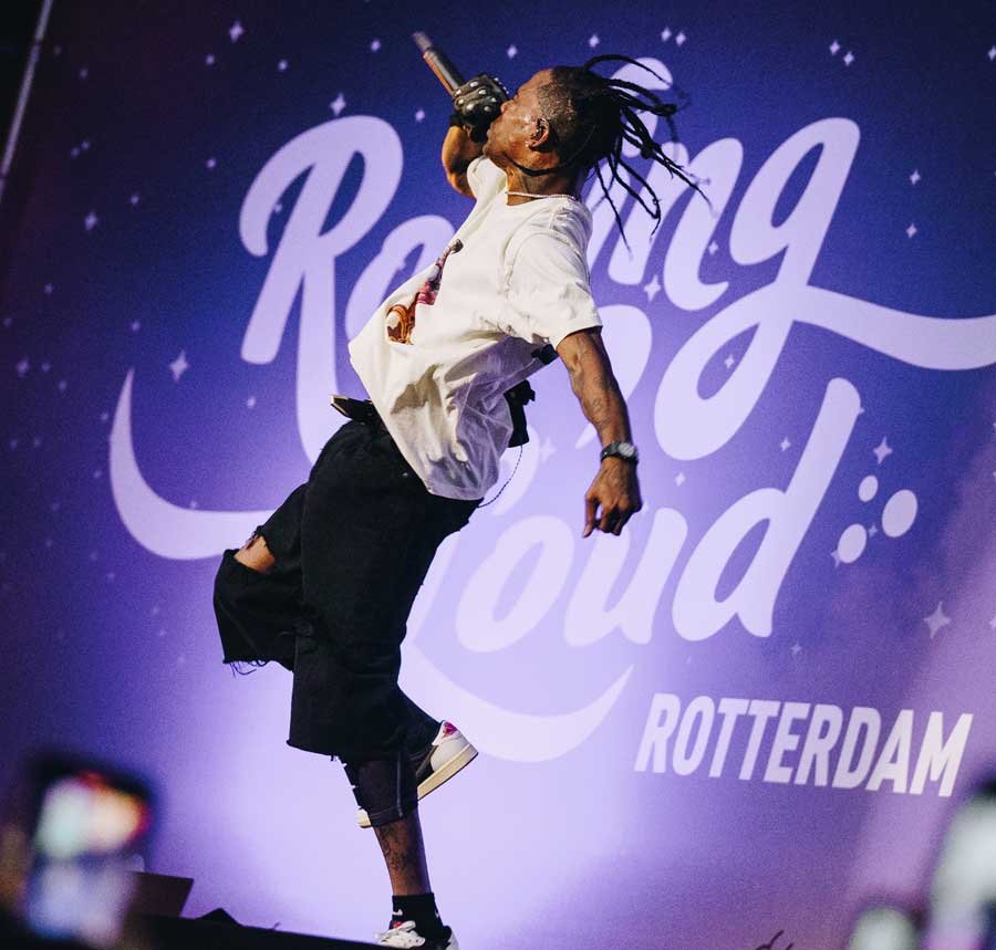 Travis Scott at Rolling Loud Rotterdam 2023
