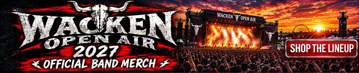 Wacken Open Air 2027 official band merch Wacken Open Air 2027 official band merch