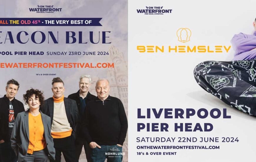Deacon Blue and Ben Hemsley play On The Waterfront UK 2024