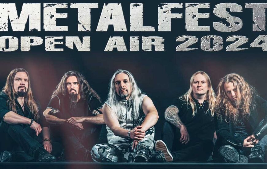 Sonata Arctica play Metalfest 2024 Czech Republic