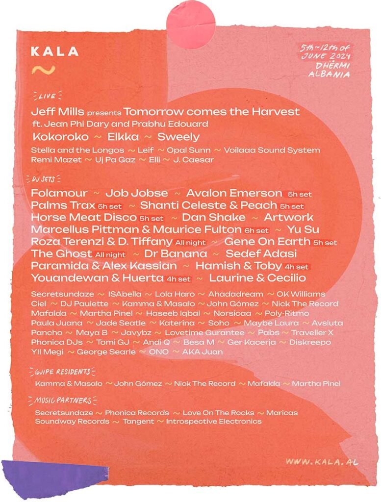 Kala Festival Albania 2024 poster