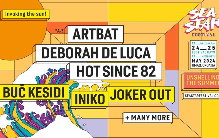 Sea Star Festival 2024 Croatia first acts news