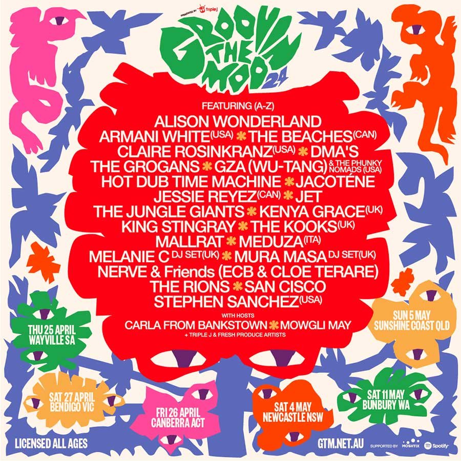Australia s Groovin The Moo Announces 2024 Line Up Australia s Groovin The Moo Announces 2024 Line Up