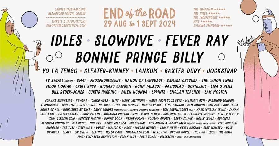 UK End of the Road Festival 2024 1st poster