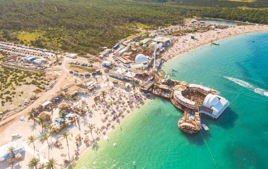 Venue Zrce Beach Croatia