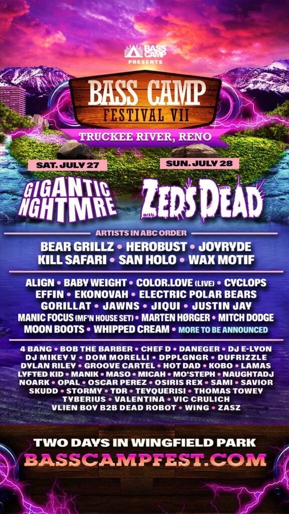 USA Basscamp Festival 2024 poster