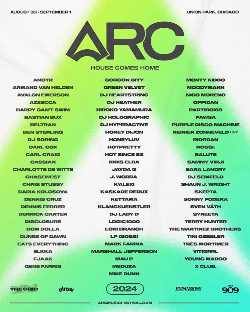 USA ARC Festival Chicago 2024 phase 1 poster