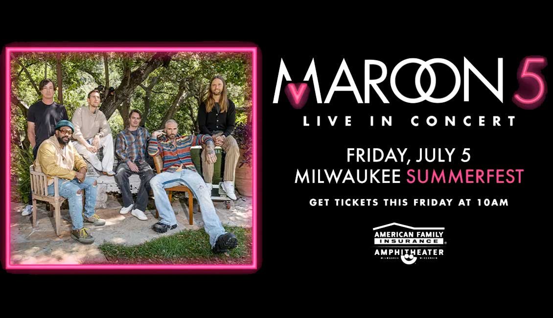 Maroon 5 play Summerfest 2024