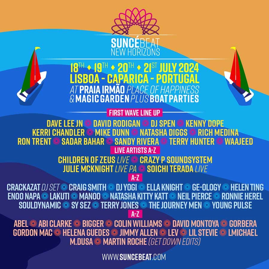Suncebeat New Horizons Portugal 2024 poster