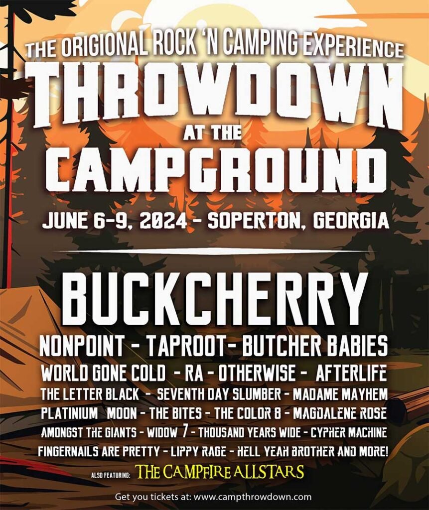 Throwdown at the Campground 2024 USA poster