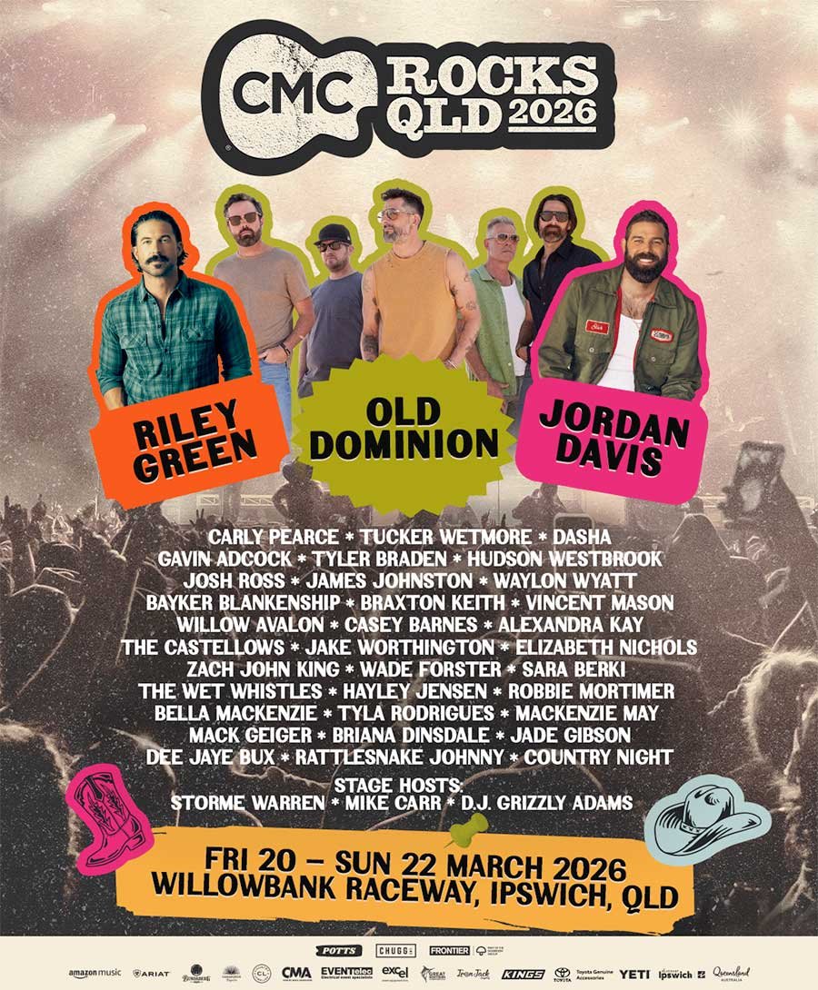 CMC Rocks Australia 2026 poster