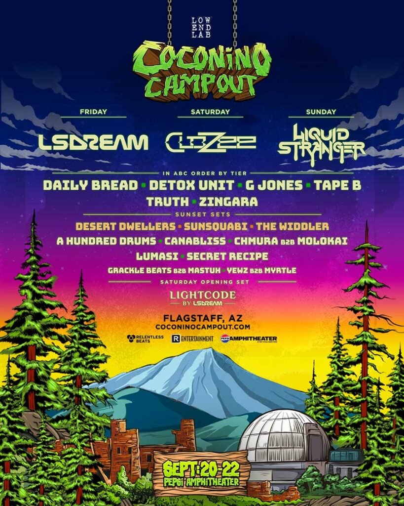 Coconino Campout USA 2024 poster