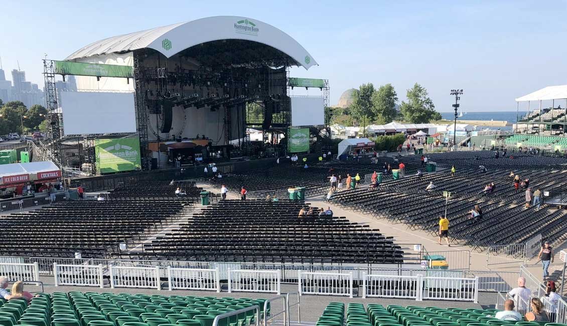 Venue Huntington Bank Pavilion Chicago
