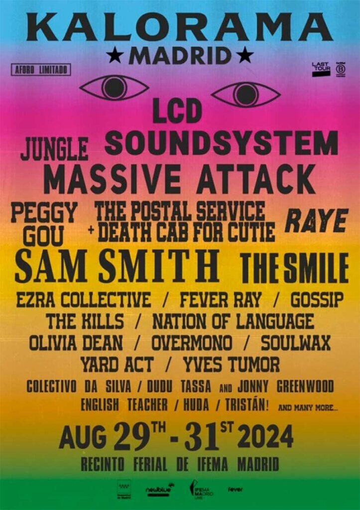 Kalorama Festival Madrid 2024 first poster