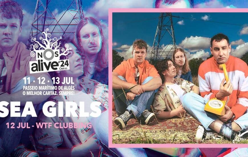 Sea Girls confirmed for NOS Alive 2024 in Portugal