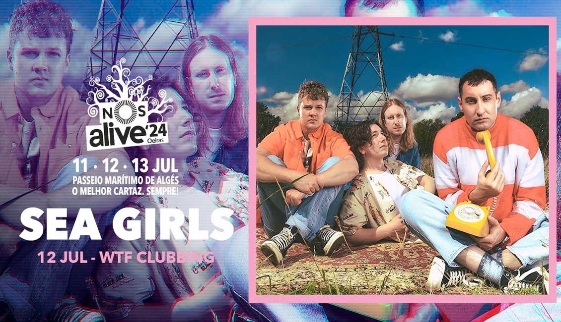 Sea Girls confirmed for NOS Alive 2024 in Portugal