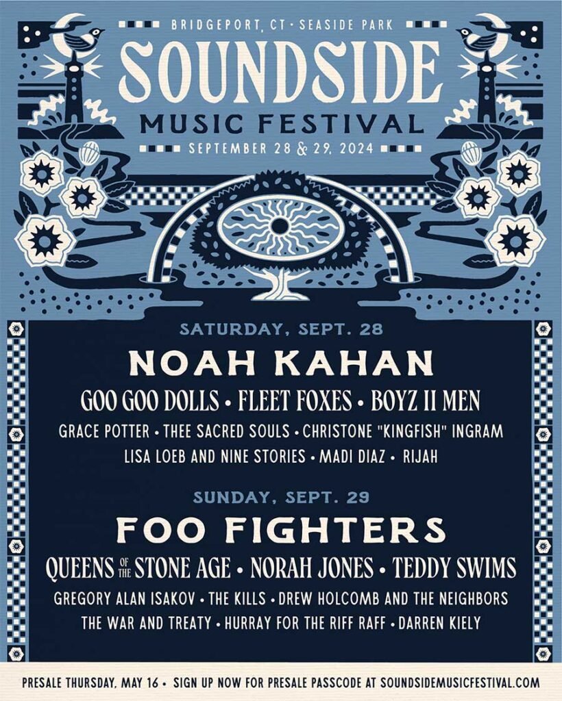 Soundside Music Festival USA 2024 poster