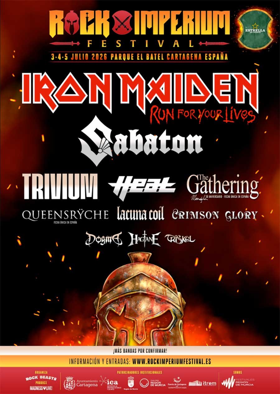 Rock Imperium Fest Spain 2026 first poster