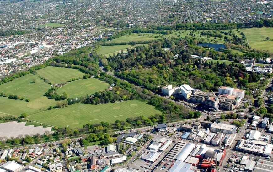 Venue Hagley Park Christchurch New Zealand