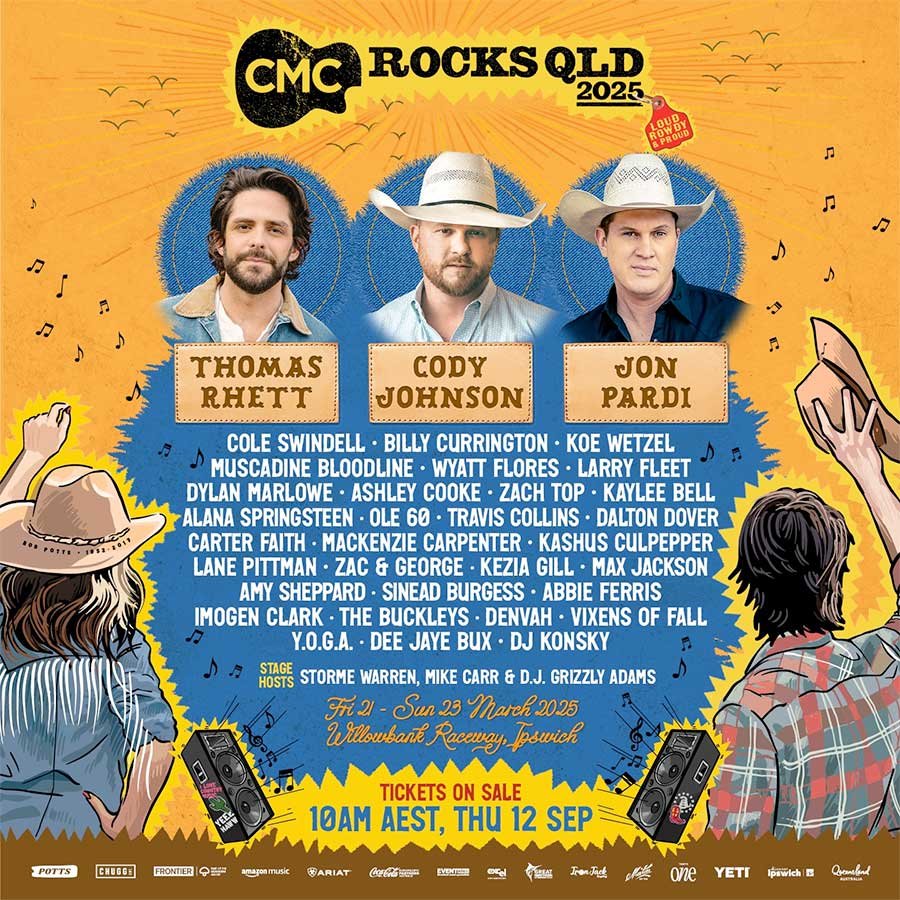 CMC Rocks QLD 2025 Australia first poster