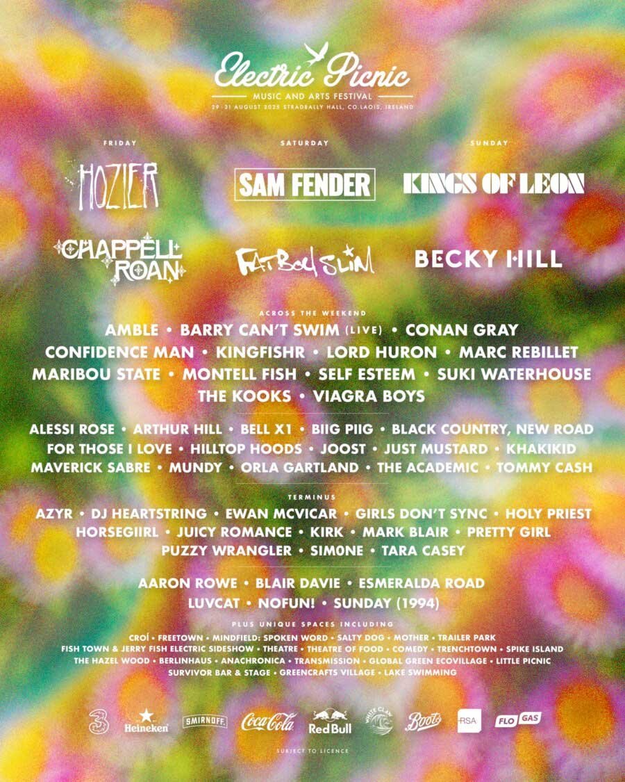 Electric Picnic Festival 2025 first poster