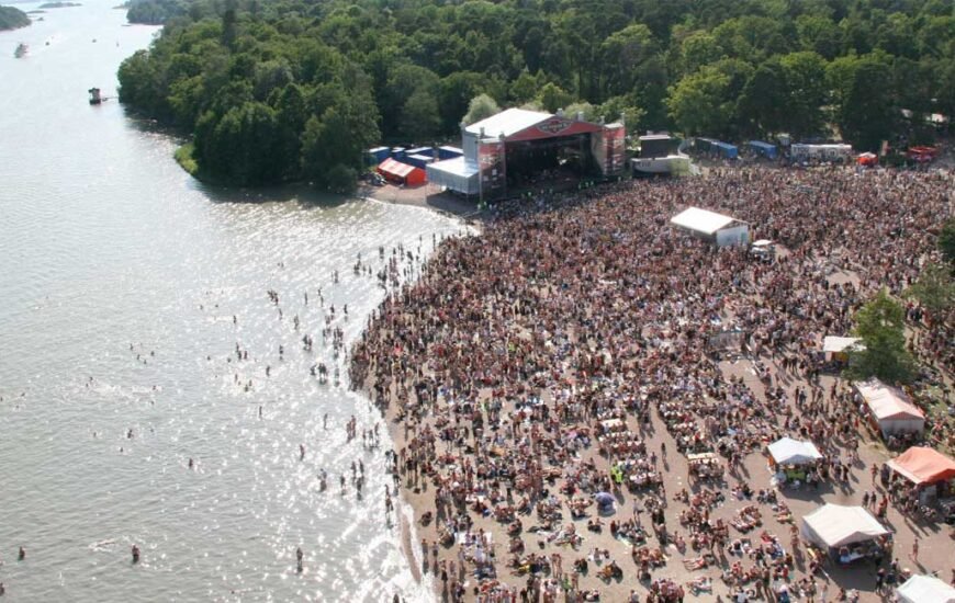 Venue Kansanpuisto Park Turku Finland