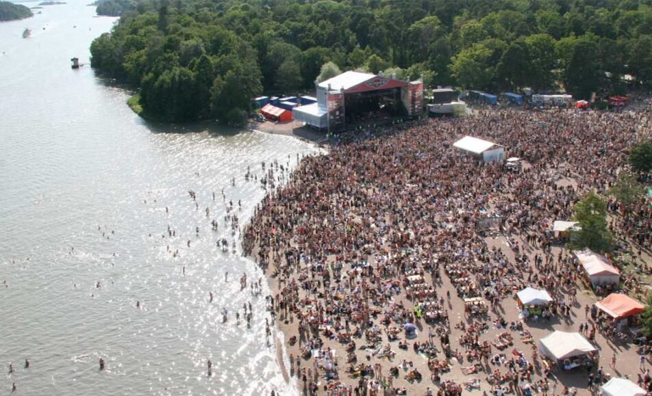 Venue Kansanpuisto Park Turku Finland