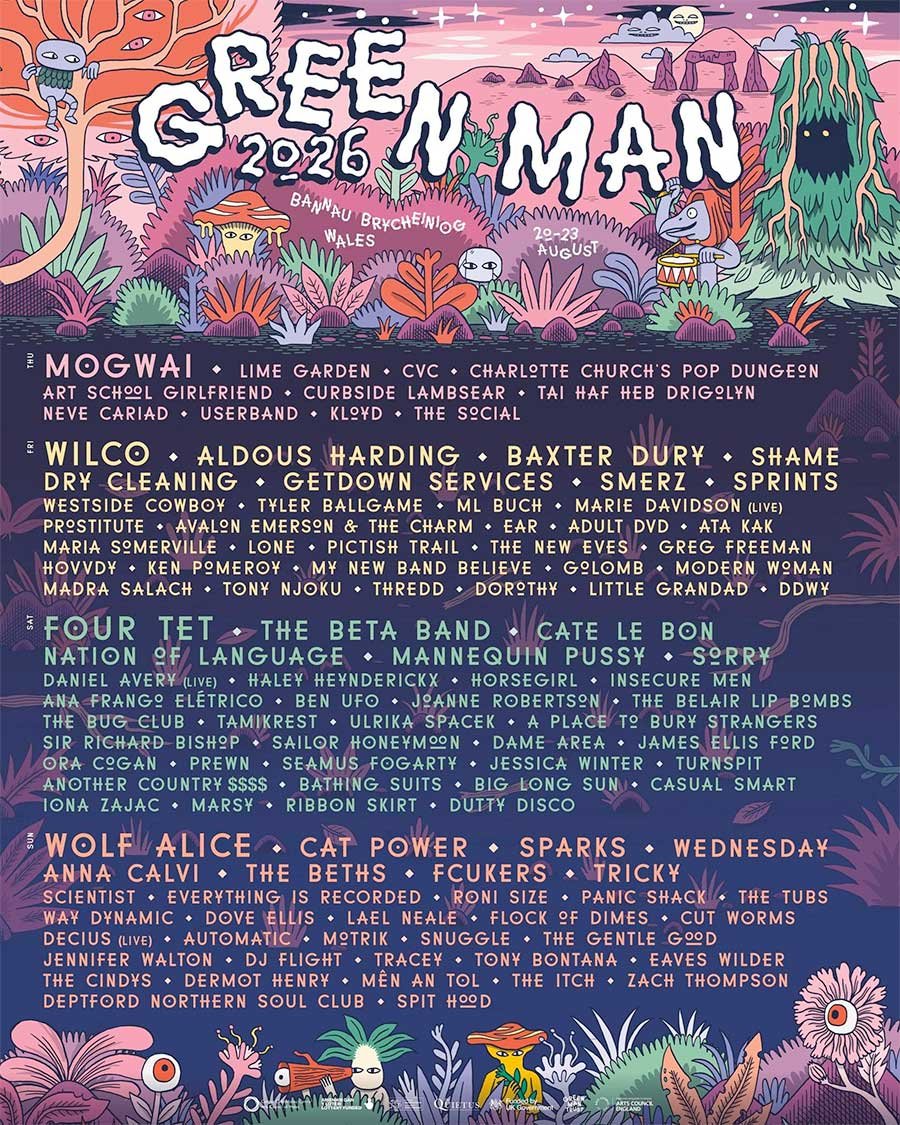 UK Gree Man Festival 2026 poster
