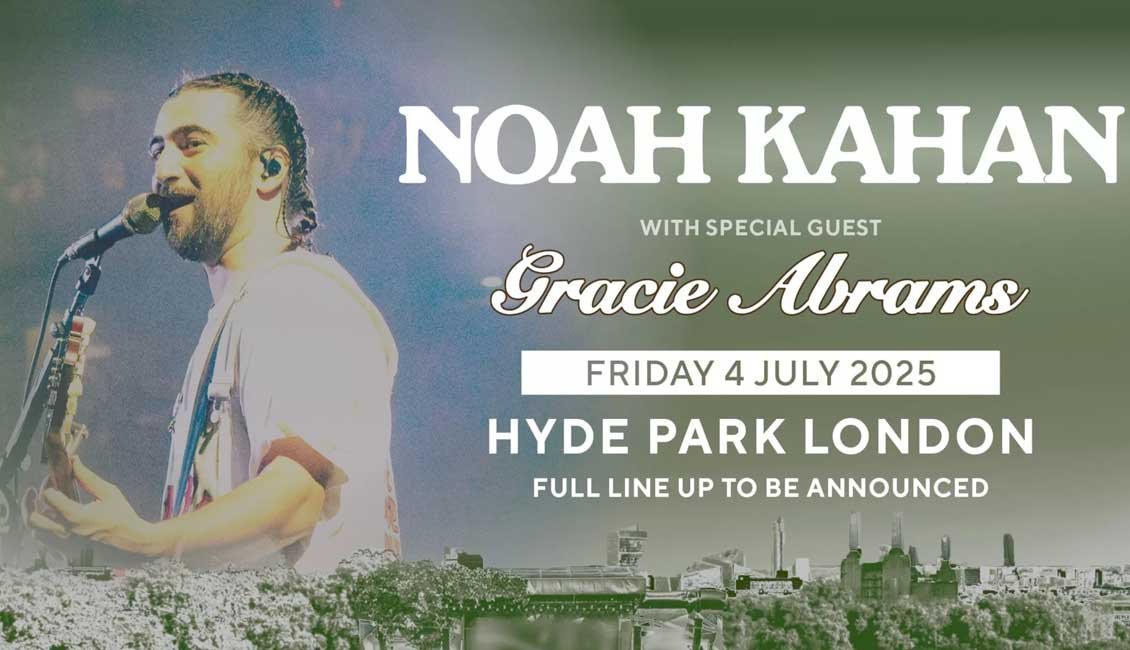 UK Noah Kahan headlines BST Hyde Park 2025