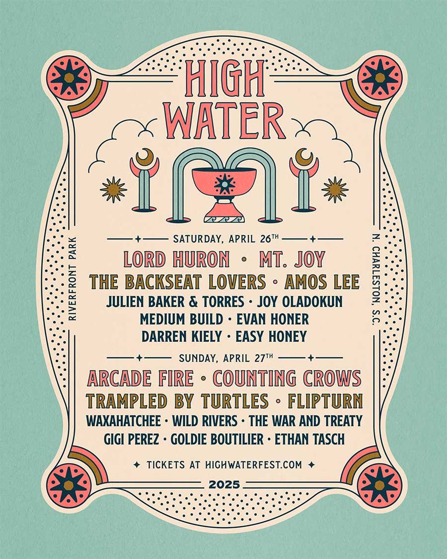 USA High Water Festival 2025 poster