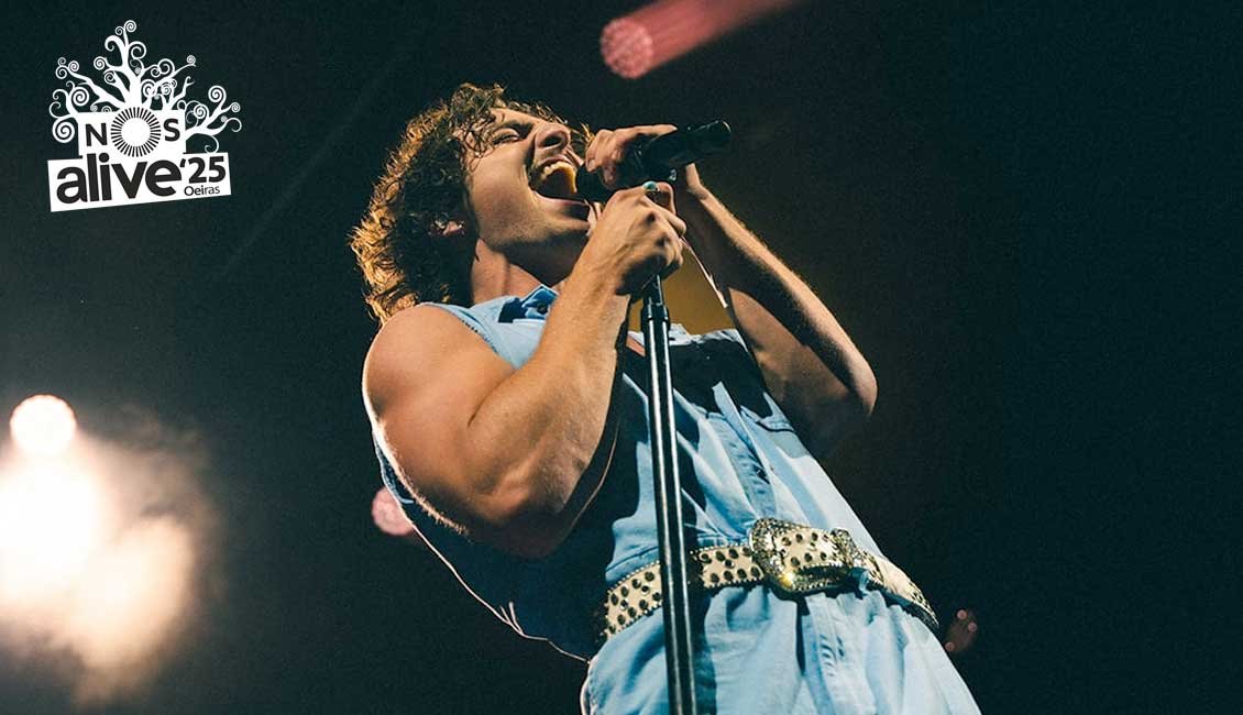 Benson Boone plays NOS Alive Portugal 2025