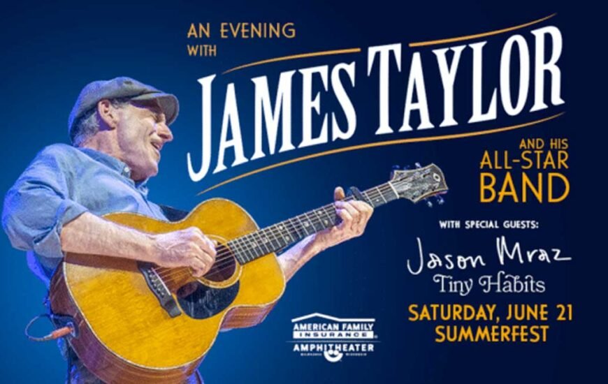 USA James Taylor plays Summerfest 2025