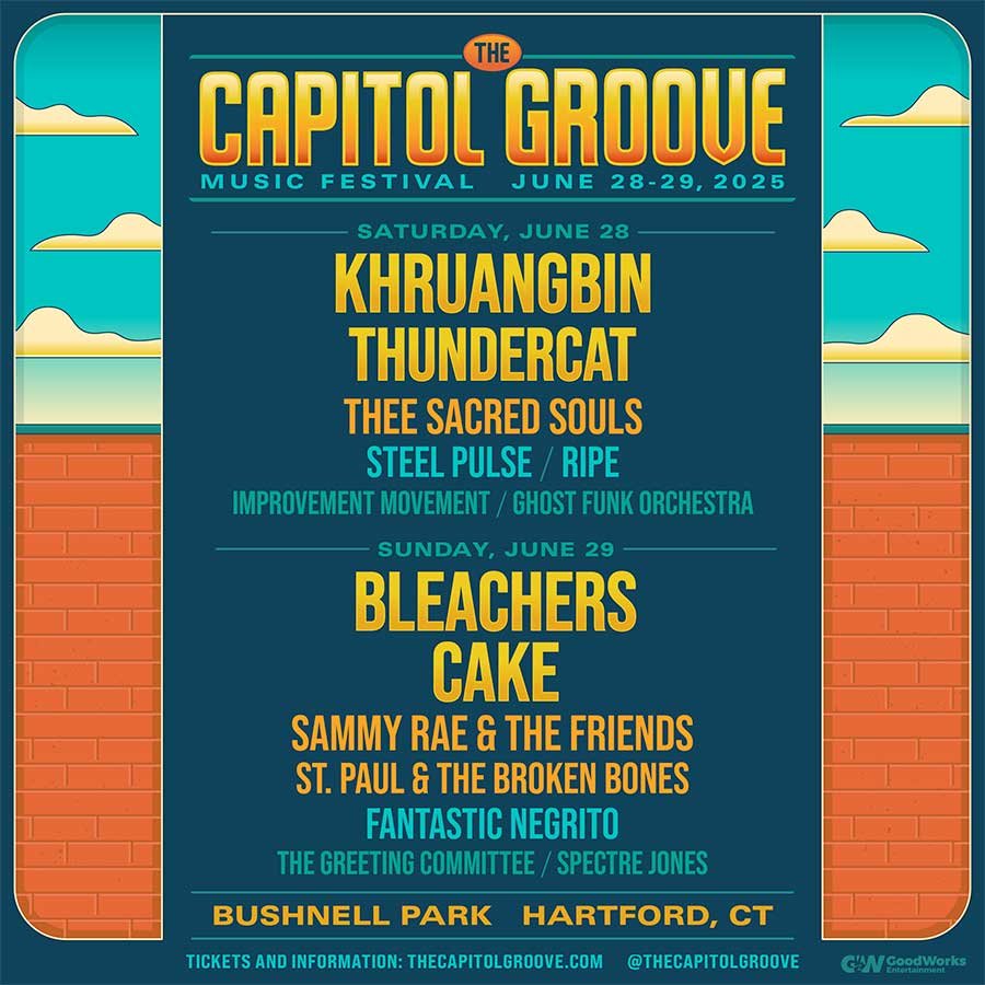 USA The Capitol Groove Festival 2025 poster