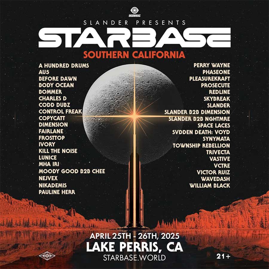 USA Starbase Festival 2025 California poster