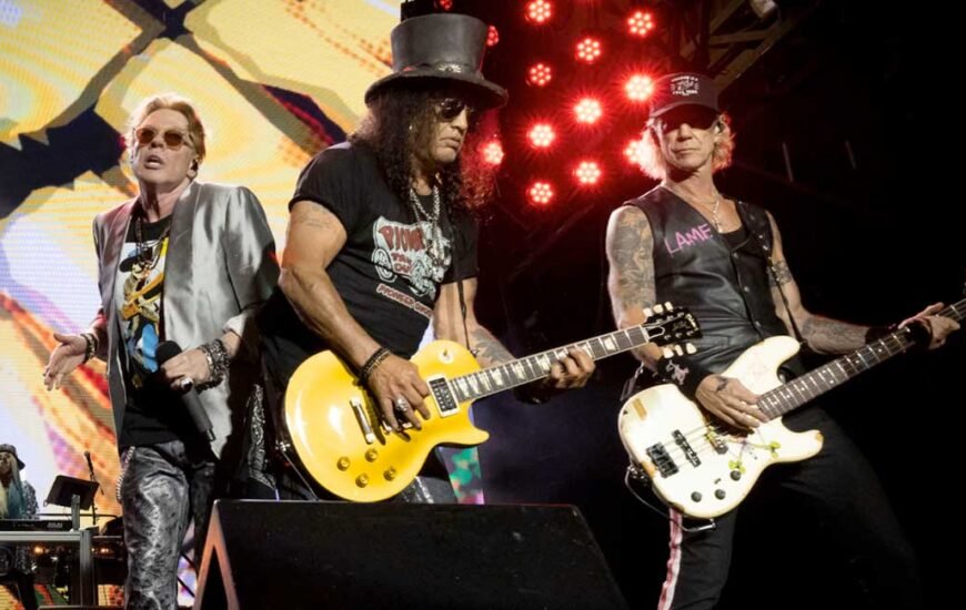 Guns N' Roses play Wacken Open Air Germany 2025