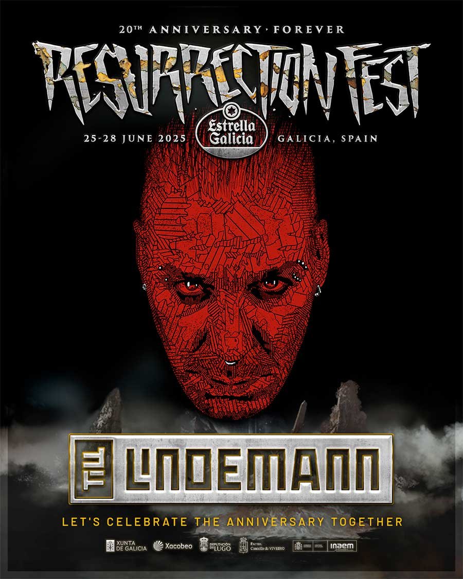 Resurrection Fest Spain 2025 Till Lindemann poster