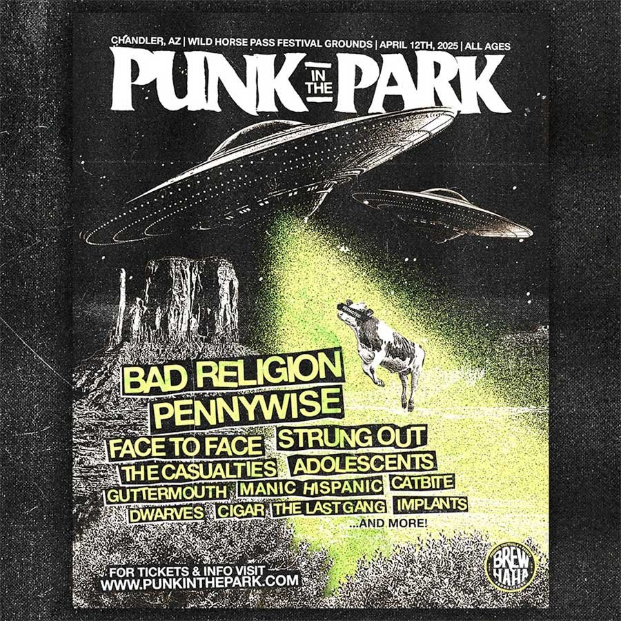 Punk in the Park Arizona 2025 poster