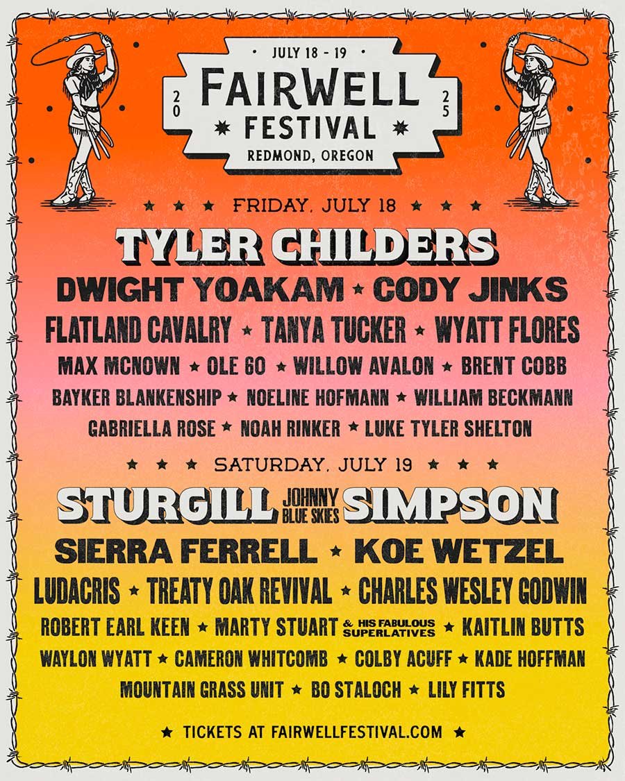 Fairwell Festival USA 2025 poster